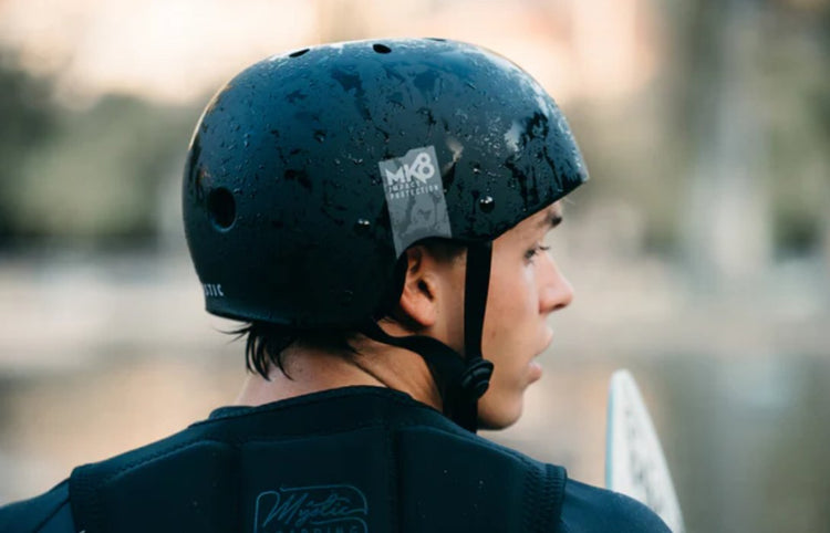Green Hat Kiteboarding-Clearance Safety Gear Collection-Mystic Mk8 Helmet