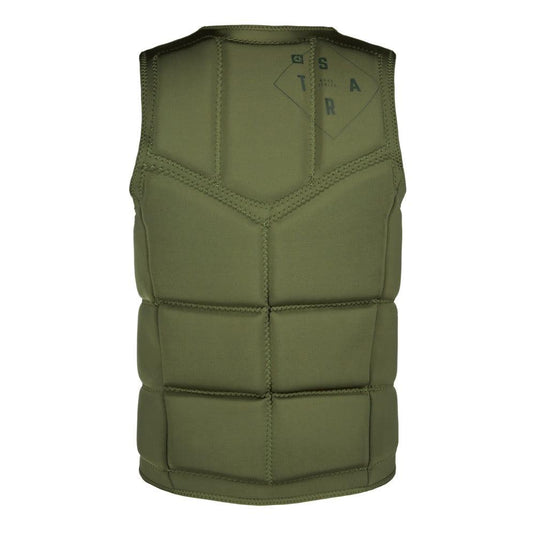 Mystic Star Front-Zip Wake Impact Vest Green