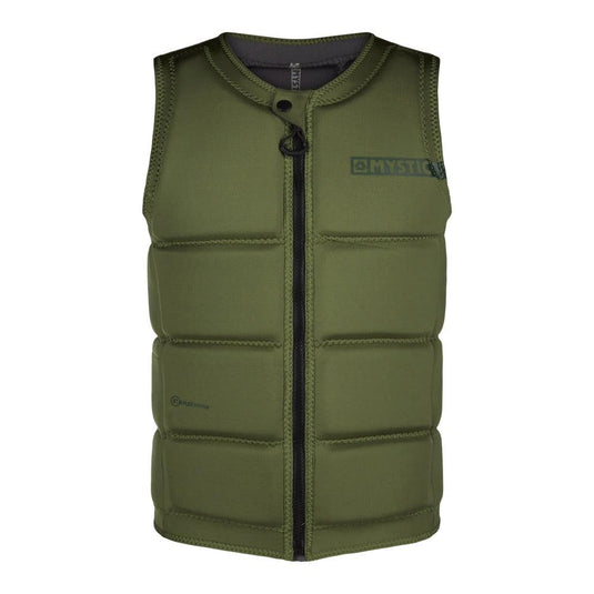 Mystic Star Front-Zip Wake Impact Vest Brave Green