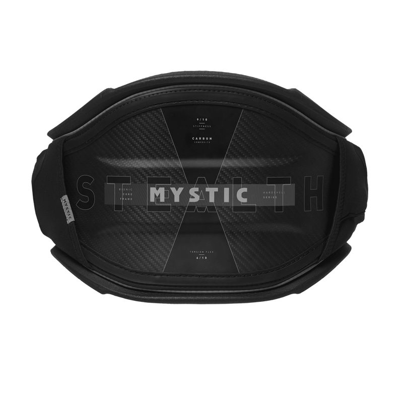 Load image into Gallery viewer, 2023 Mystic Stealth Hardshell Kiteboarding Waist Harness Black/Grey