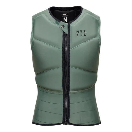 Load image into Gallery viewer, Mystic Star Women's Front-Zip Impact Vest Dark Olive