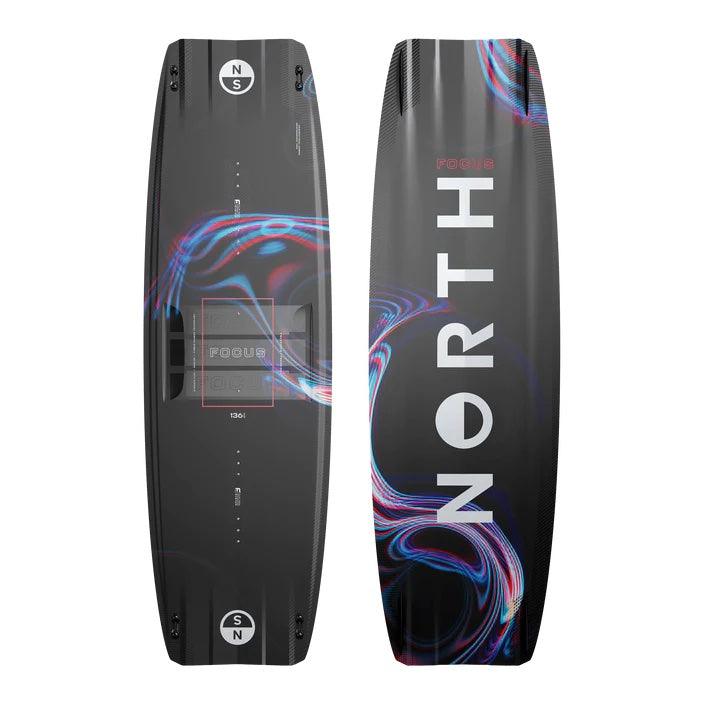 Load image into Gallery viewer, 2024 North Focus Hybrid Kiteboard - Top-Bottom View