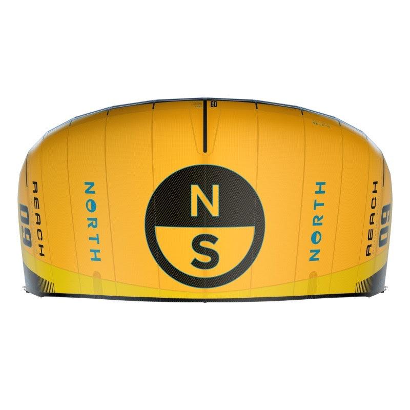 Load image into Gallery viewer, Green Hat Kiteboarding-2025 North Reach-Sunset Yellow-Top View