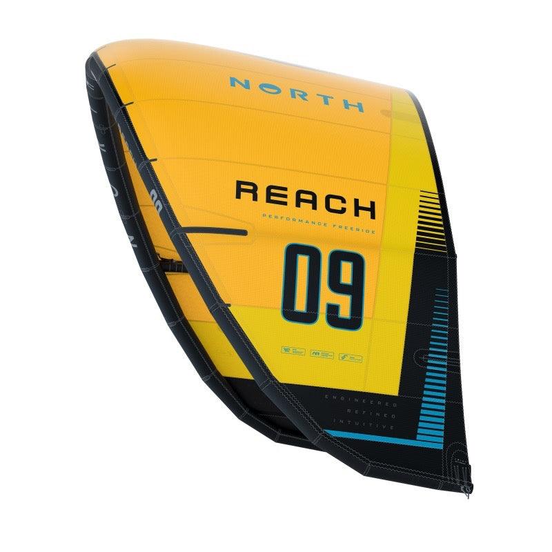 Load image into Gallery viewer, Green Hat Kiteboarding-2025 North Reach-Sunset Yellow-Right Profile View