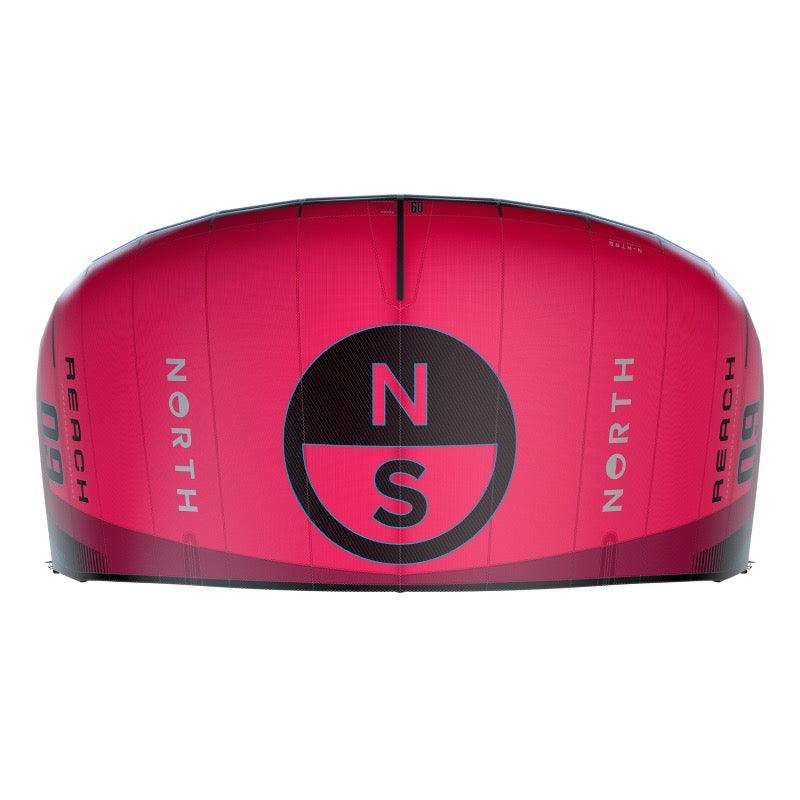 Load image into Gallery viewer, Green Hat Kiteboarding-2025 North Reach-Rubine Red-Top View