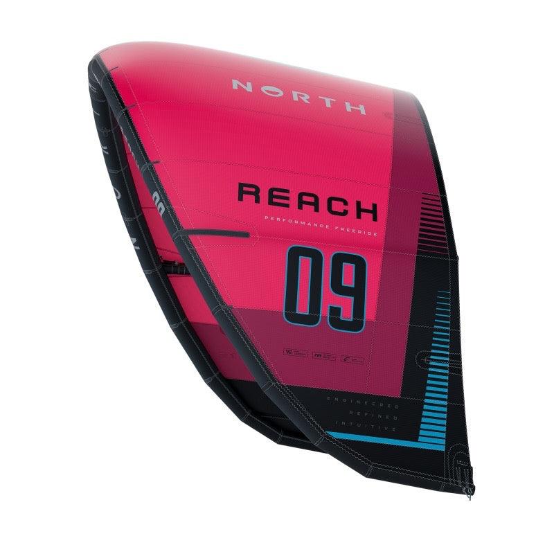 Load image into Gallery viewer, Green Hat Kiteboarding-2025 North Reach-Rubine Red-Right Profile View