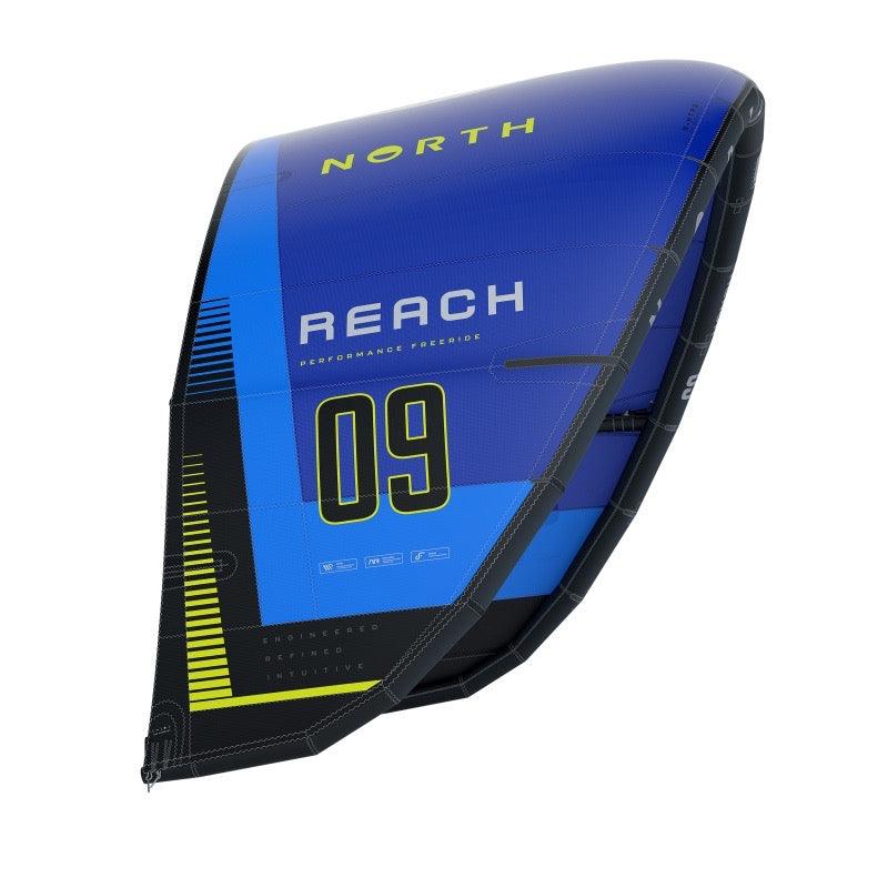 Load image into Gallery viewer, Green Hat Kiteboarding-2025 North Reach-Pacific Blue-Left Profile View