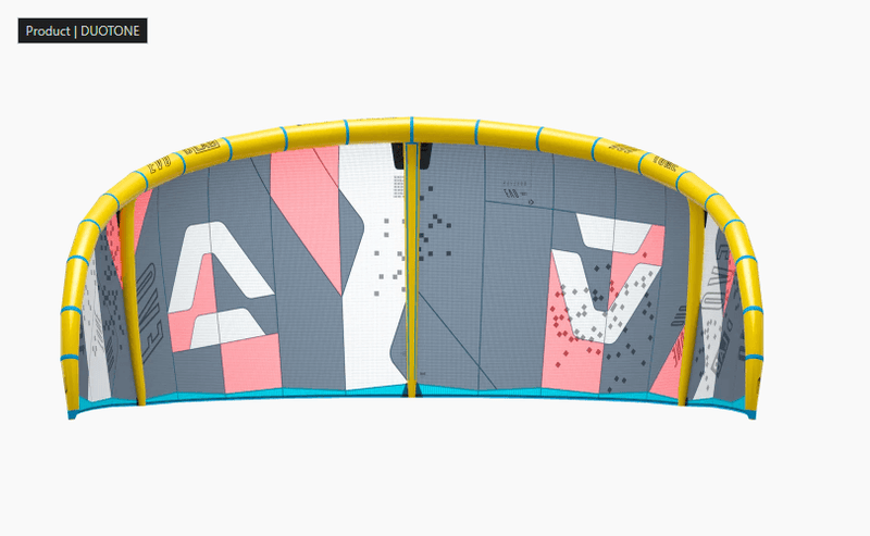 Load image into Gallery viewer, 2023/2024 Duotone Evo D/LAB Kiteboarding Kite- Inside View