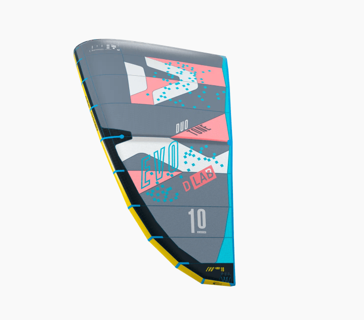 Load image into Gallery viewer, 2023/2024 Duotone Evo D/LAB Kiteboarding Kite- Profile Side Left View