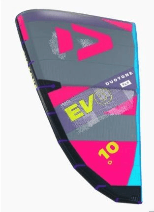 Load image into Gallery viewer, 2024 Duotone 10m Evo SLS Pink/Grey Color-Profile Left View