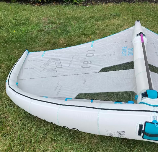 Green Hat Kiteboarding-2024 6m Duotone Slick Concept Blue-USED-Leading Edge Right Wing Tip