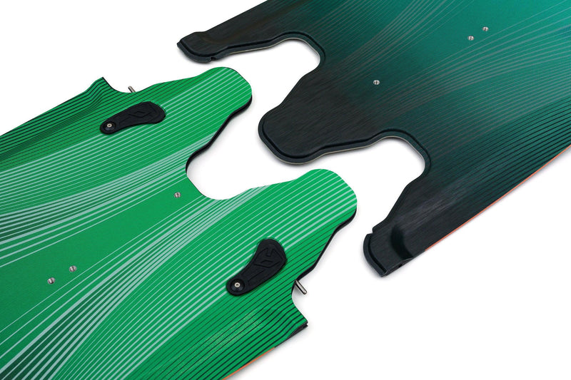 Load image into Gallery viewer, 2024 Nobile NHP Split Kiteboard-Close up W connection separated