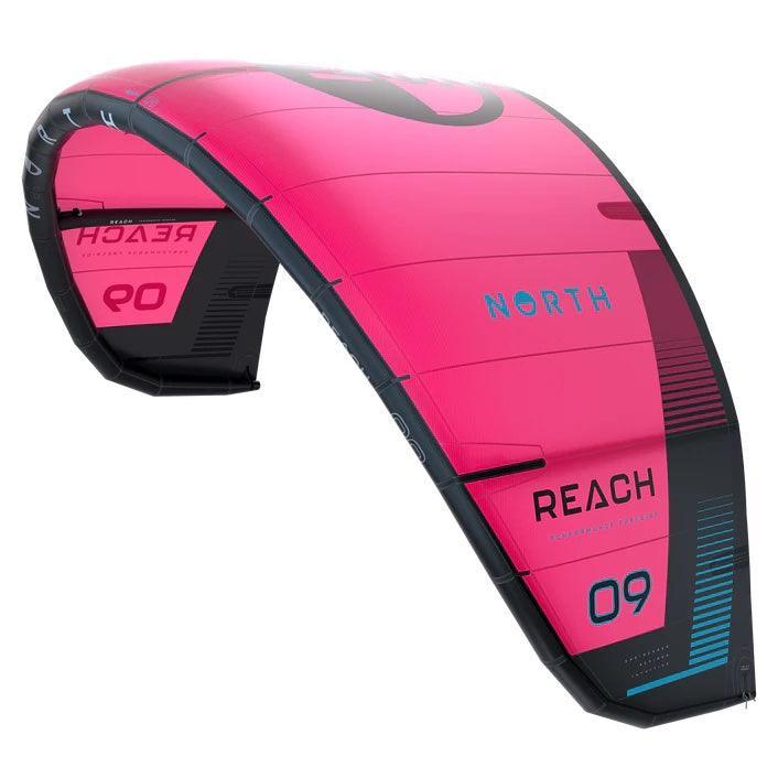 Load image into Gallery viewer, 2024 North Reach Kiteboarding Kite Rubine Red