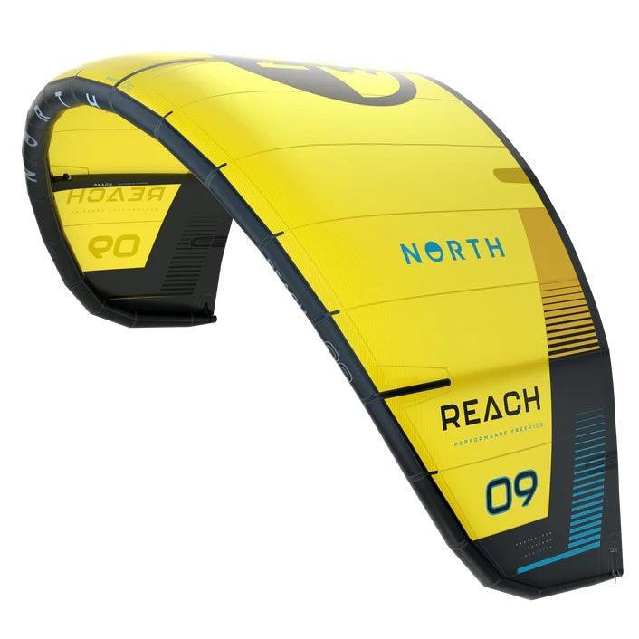 Load image into Gallery viewer, 2024 North Reach Kiteboarding Kite Sunset Yellow