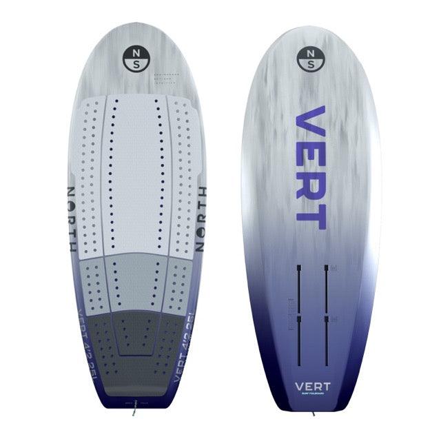 Load image into Gallery viewer, Green Hat Kiteboarding-North Vert Foilboard-Top & Bottom View
