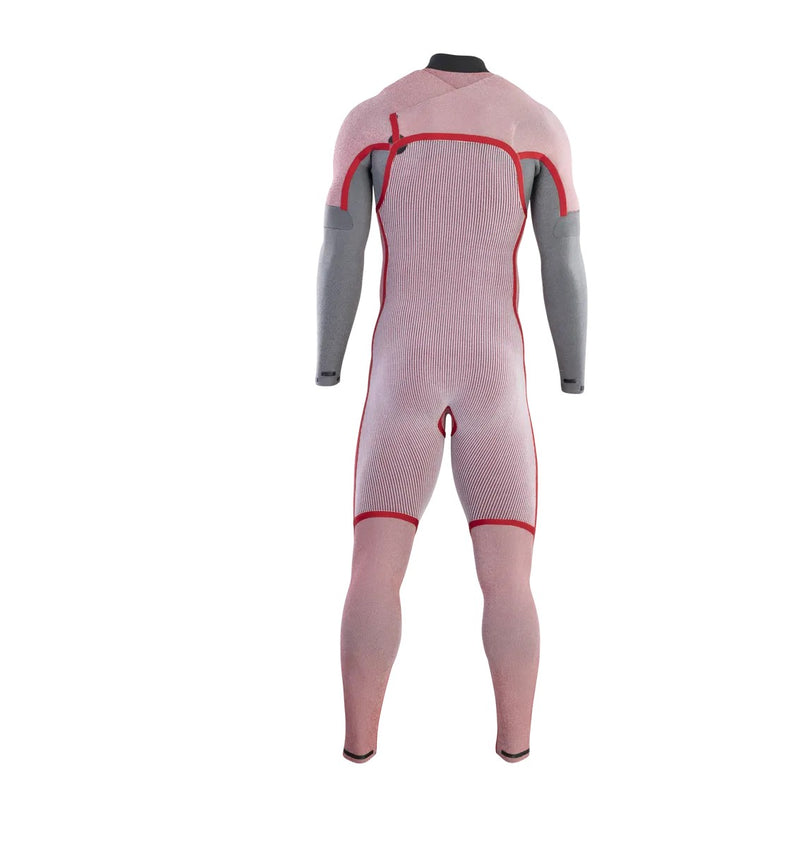 Load image into Gallery viewer, Green Hat Kiteboarding-2025 ION Seek Amp 3/2 FZ Men Wetsuit-Inside Out Back View