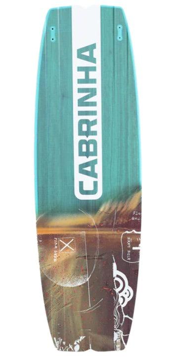 Load image into Gallery viewer, Green Hat Kiteboarding-2025 Cabrinha Ace Wood Core Twin Tip-Bottom View
