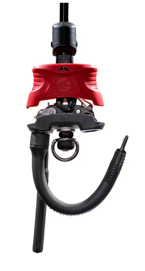 Load image into Gallery viewer, Green Hat Kiteboarding-2025 Cabrinha COS Overdrive Trimlite-Close Up View of Quick Release & Chicken Loop