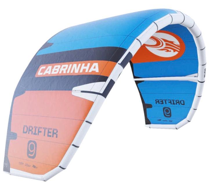 Load image into Gallery viewer, Green Hat Kiteboarding-2025 Cabrinha Drifter APEX Kiteboarding Kite-C3 Color- Leading Edge Left Front View