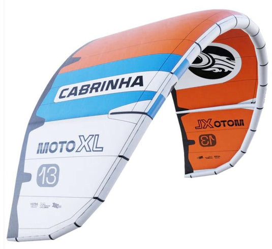 Green Hat Kiteboarding-2025 Cabrinha Moto XL Apex-C2 Color-Leading Edge Front Left View