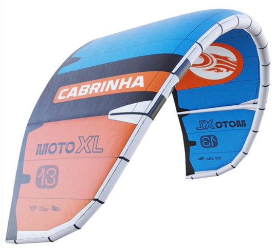 Green Hat Kiteboarding-2025 Cabrinha Moto XL Apex-C3 Color-Leading Edge Front Left View