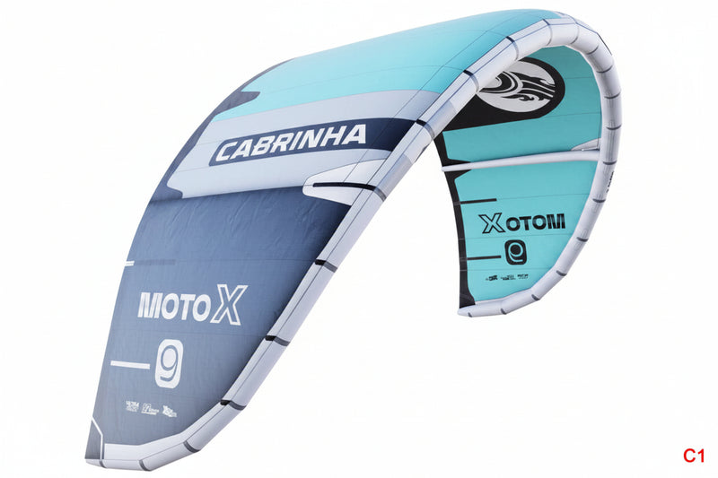 Load image into Gallery viewer, Green Hat Kiteboarding-2025 MOTO X APEX Kite-C2 Color-Leading Edge Front Left View