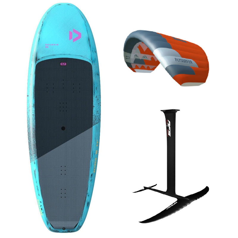 Load image into Gallery viewer, Green Hat Kiteboarding-2025 Duotone Skybrid SLS Parawing Package-Flysurfer POW Parawing & AFS Enduro Foil Package