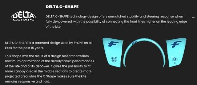 Load image into Gallery viewer, 2025_F-One_Breeze_V5_Kiteboarding_Kite-DELTA C-SHAPE