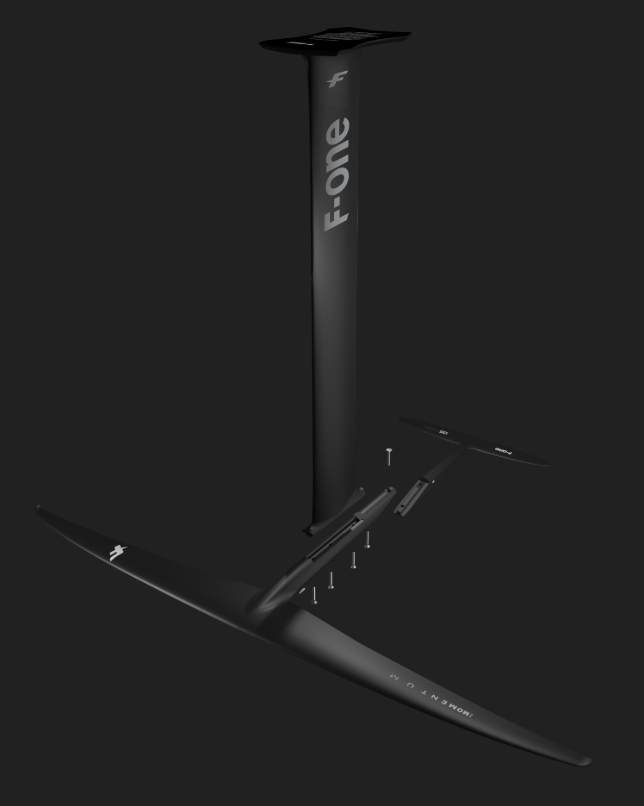 Load image into Gallery viewer, Green Hat Kiteboarding-2025 F-One Momentum Foil Plane Assembly Wt Mast