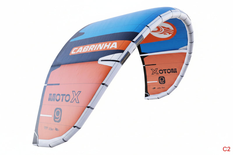 Load image into Gallery viewer, Green Hat Kiteboarding-2025 MOTO X APEX Kite-C3 Color-Leading Edge Front Left View