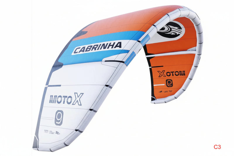 Load image into Gallery viewer, Green Hat Kiteboarding-2025 MOTO X APEX Kite-C4 Color-Leading Edge Front Left View