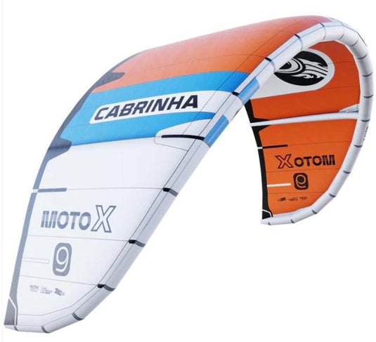 Green Hat Kiteboarding-2025 MOTO X APEX Kite-C4 Color-Leading Edge Front Left View