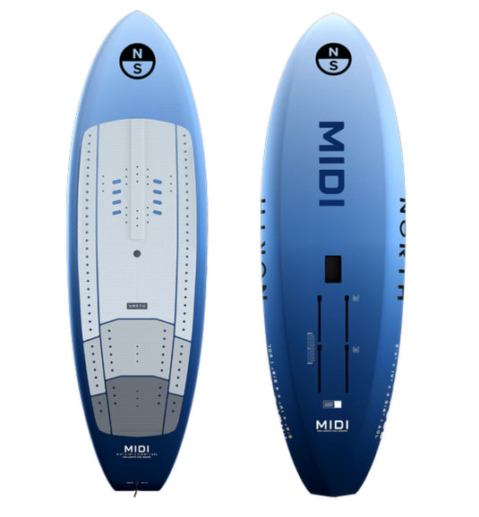 North Midi Foil Board-Top & Bottom View