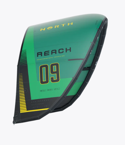 Load image into Gallery viewer, Green Hat Kiteboarding-2025 North Reach-Marine Green-Left Profile View