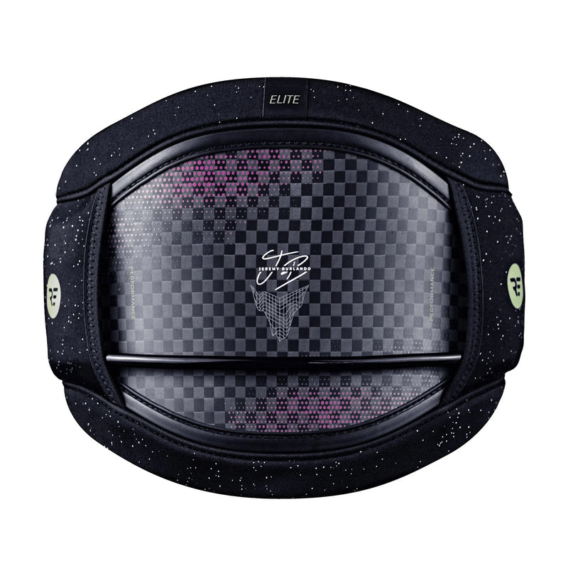 Load image into Gallery viewer, Green Hat Kiteboarding-Elite Carbon Type 1 Hyperlock Harness_Burlando LTD on a White Background