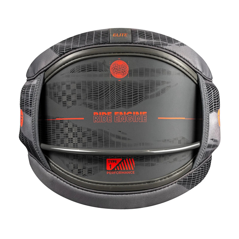Load image into Gallery viewer, Green Hat Kiteboarding-Elite Carbon Type 1 Hyperlock Harness_Graphite on a White Background