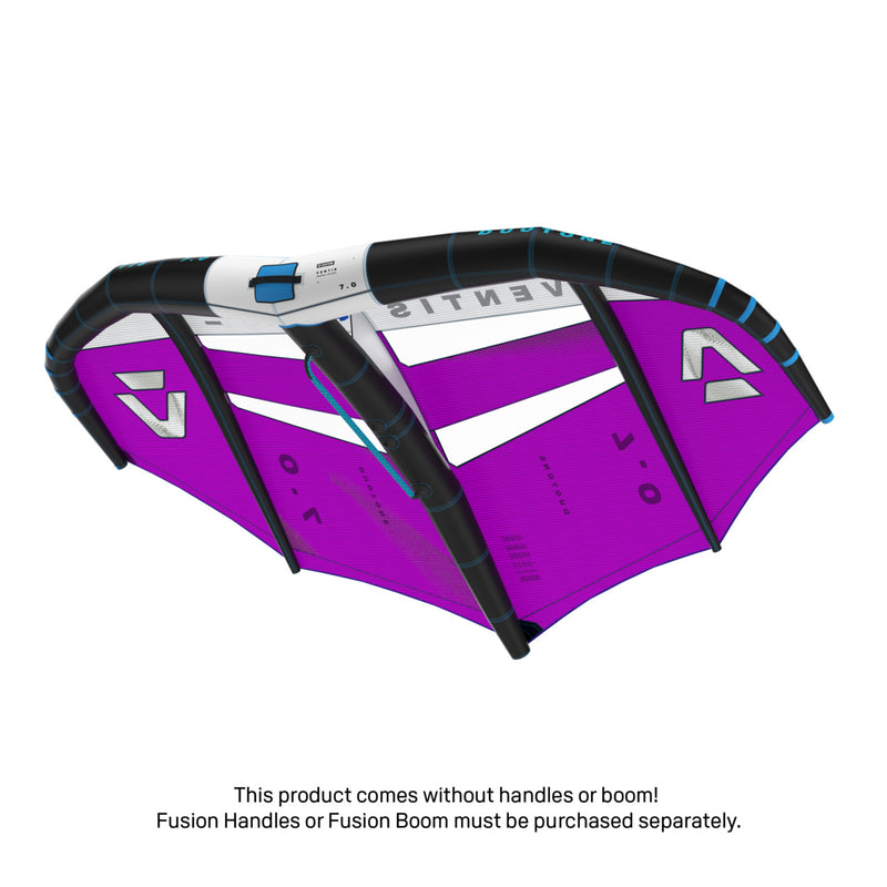 Load image into Gallery viewer, 2025 Duotone Ventis FS Wing Purple Under View