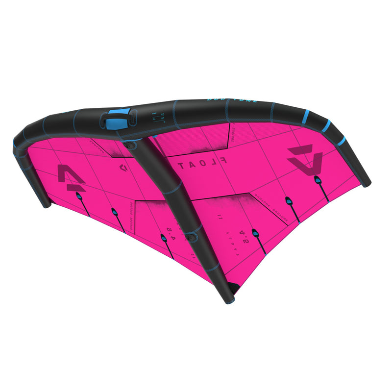 Load image into Gallery viewer, Fuzzy Pink Duotone Float wing on a white background