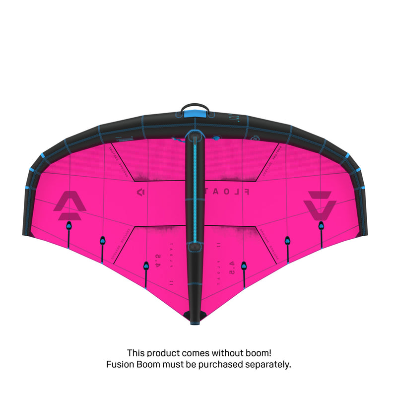 Load image into Gallery viewer, Fuzzy Pink Duotone Float wing on a white background