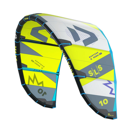 2024 Duotone Rebel SLS Kiteboarding Kite Lime / Dark Grey