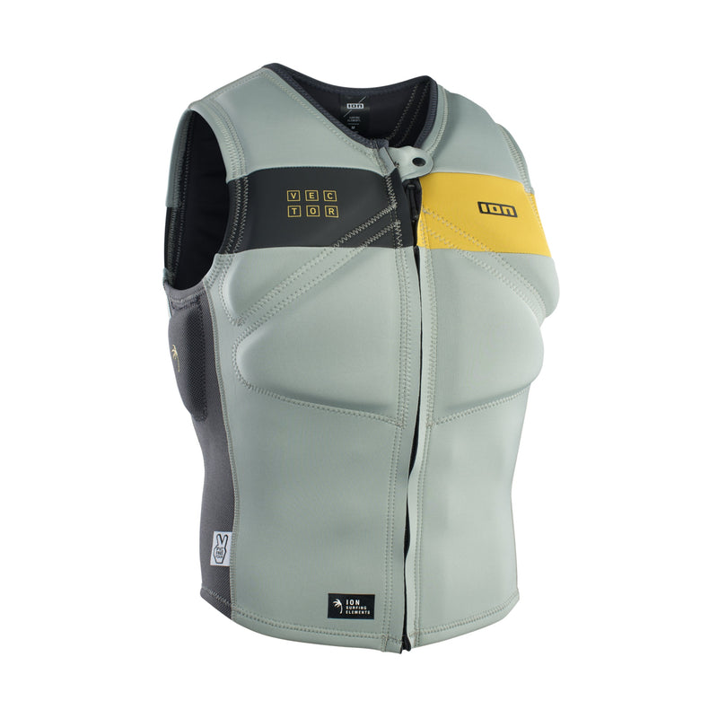 Load image into Gallery viewer, 2024 ION Vector Vest Amp Front-Zip Light Olive
