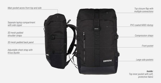Savage Mystic Backpack Features