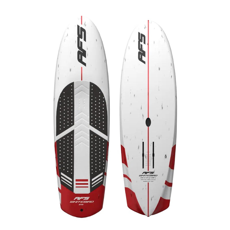 Load image into Gallery viewer, Green Hat Kiteboarding-AFS Whitebird Mid Length Board-Top/Bottom View