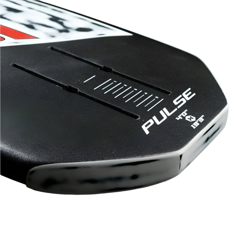 Load image into Gallery viewer, Green Hat Kiteboarding-AFS Pulse Foilboard-Bottom View Close Up of Foil Tracks