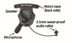 Load image into Gallery viewer, BbTalkin' Waterproof Helmet Headset Single Sided