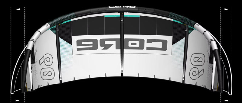 Load image into Gallery viewer, Core XR8 Kiteboarding Kite Intelligent Arc