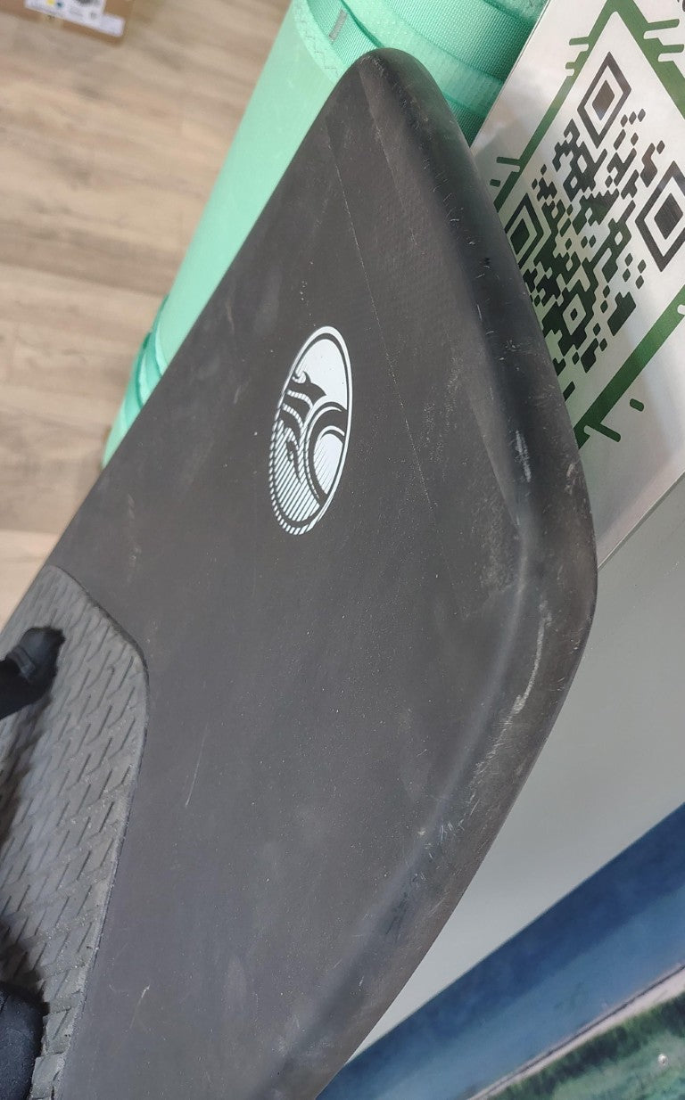 Load image into Gallery viewer, Green Hat Kiteboarding-Cabrinha AV8 Complete Foil Setup-AV8 Carbon Foilboard Left Nose View