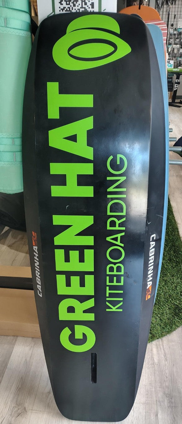 Load image into Gallery viewer, Green Hat Kiteboarding-Cabrinha AV8 Complete Foil Setup-AV8 Carbon Foilboard Bottom View