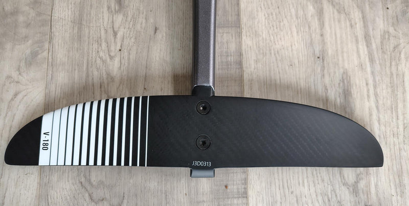 Load image into Gallery viewer, Green Hat Kiteboarding-Cabrinha H800 Carbon Foil Plane USED-Top View of V-180 Stab