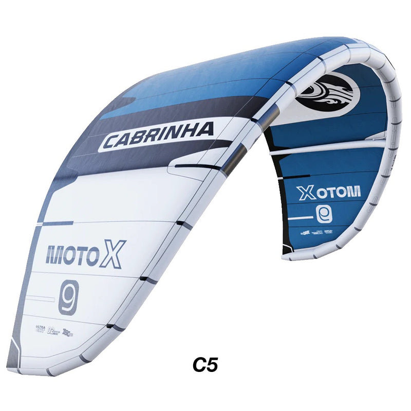 Load image into Gallery viewer, Green Hat Kiteboarding-Cabrinha MotoX APEX-C5 Color Scheme on a White Background